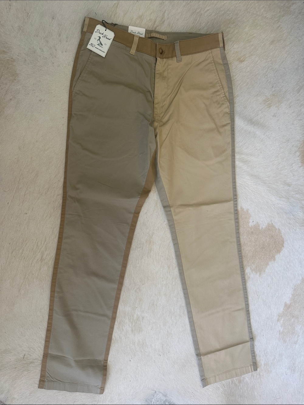 Duck Head Two-Tone Khaki & Olive Men’s Chinos